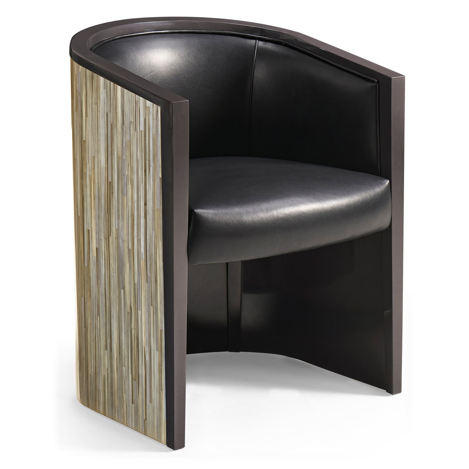 Jonathan Charles Terra Straw Barrel Chair