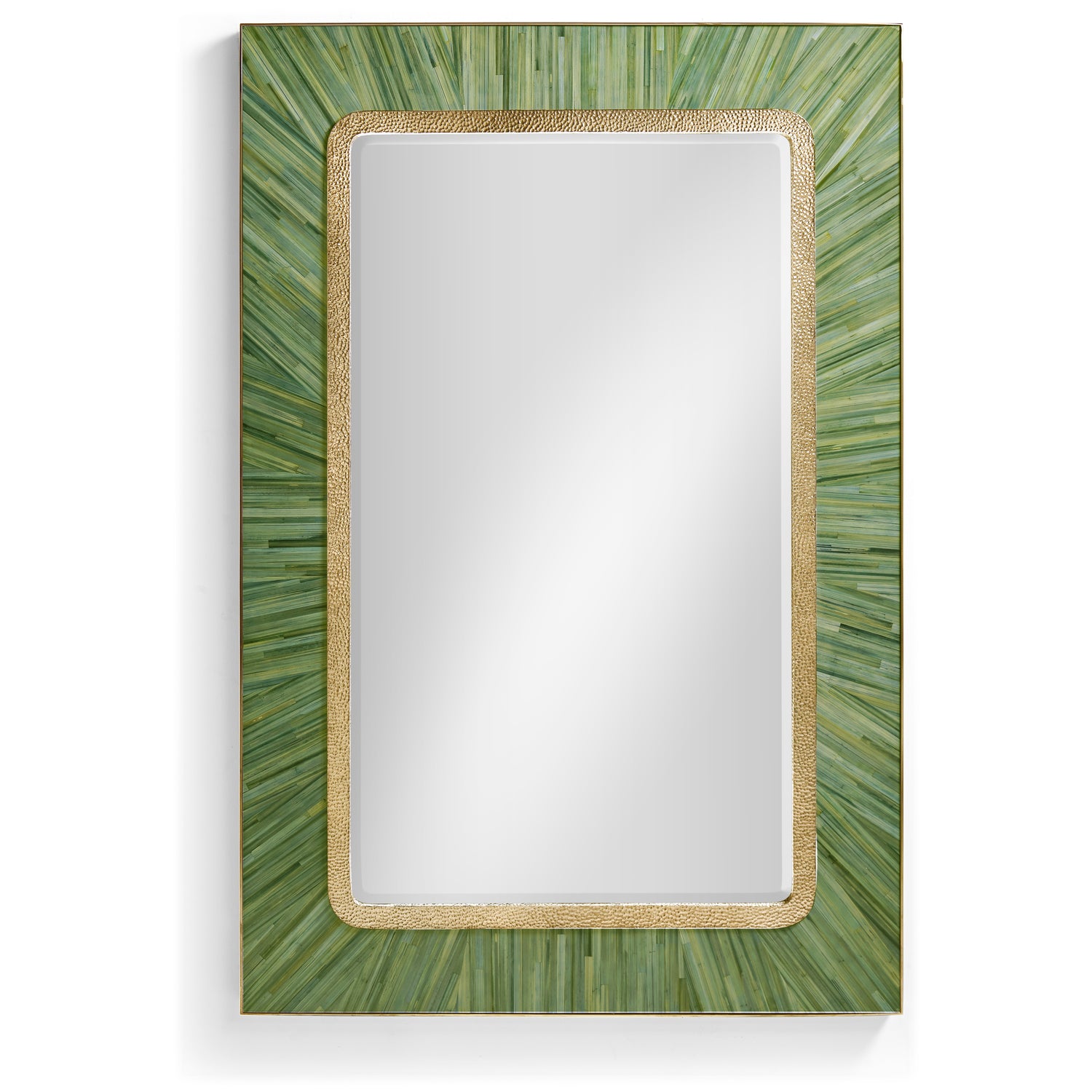 Jonathan Charles Verdure Rectangular Wall Mirror
