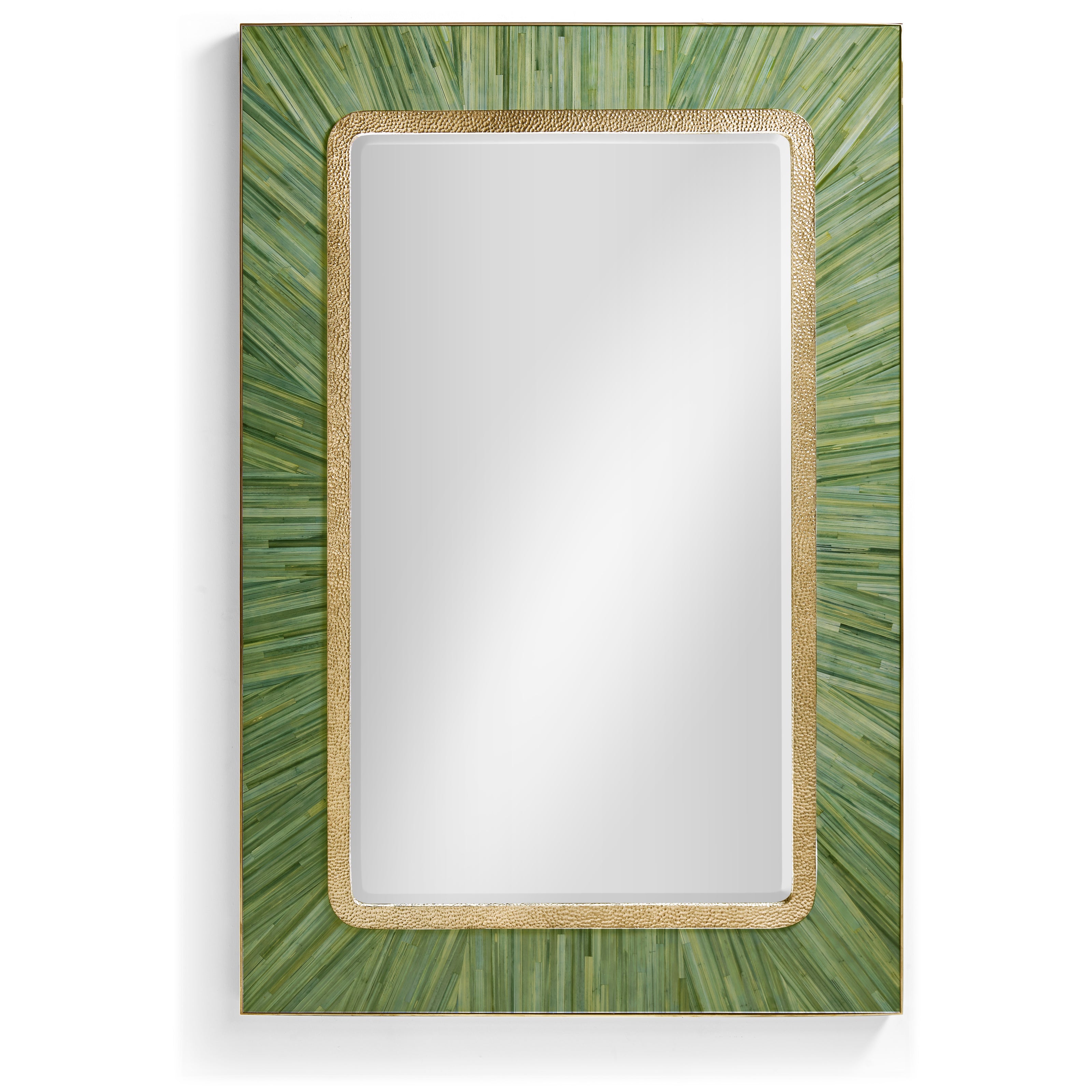 Jonathan Charles Verdure Rectangular Wall Mirror