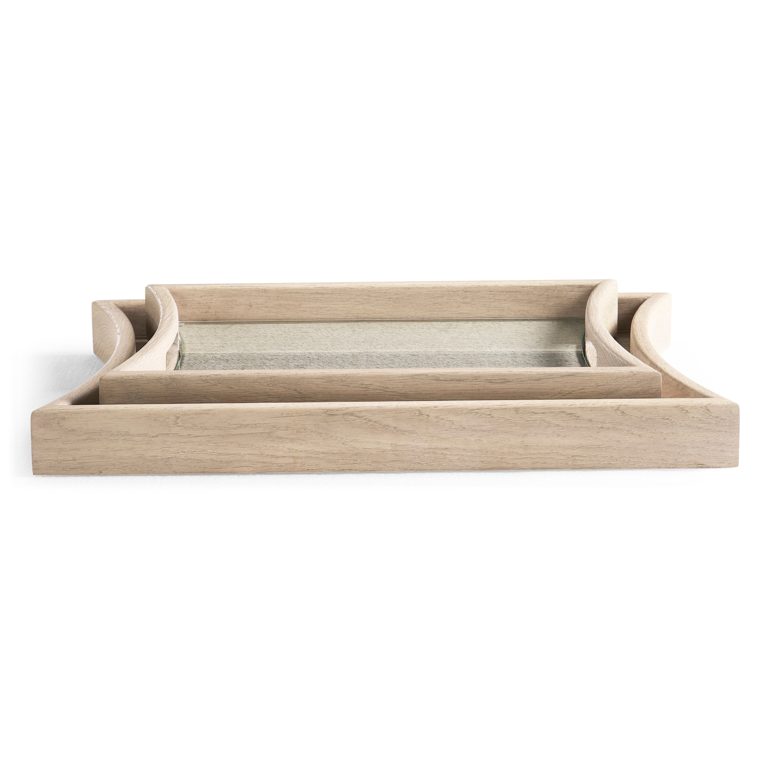 Jonathan Charles Catenary Rectangular Tray Set of 2