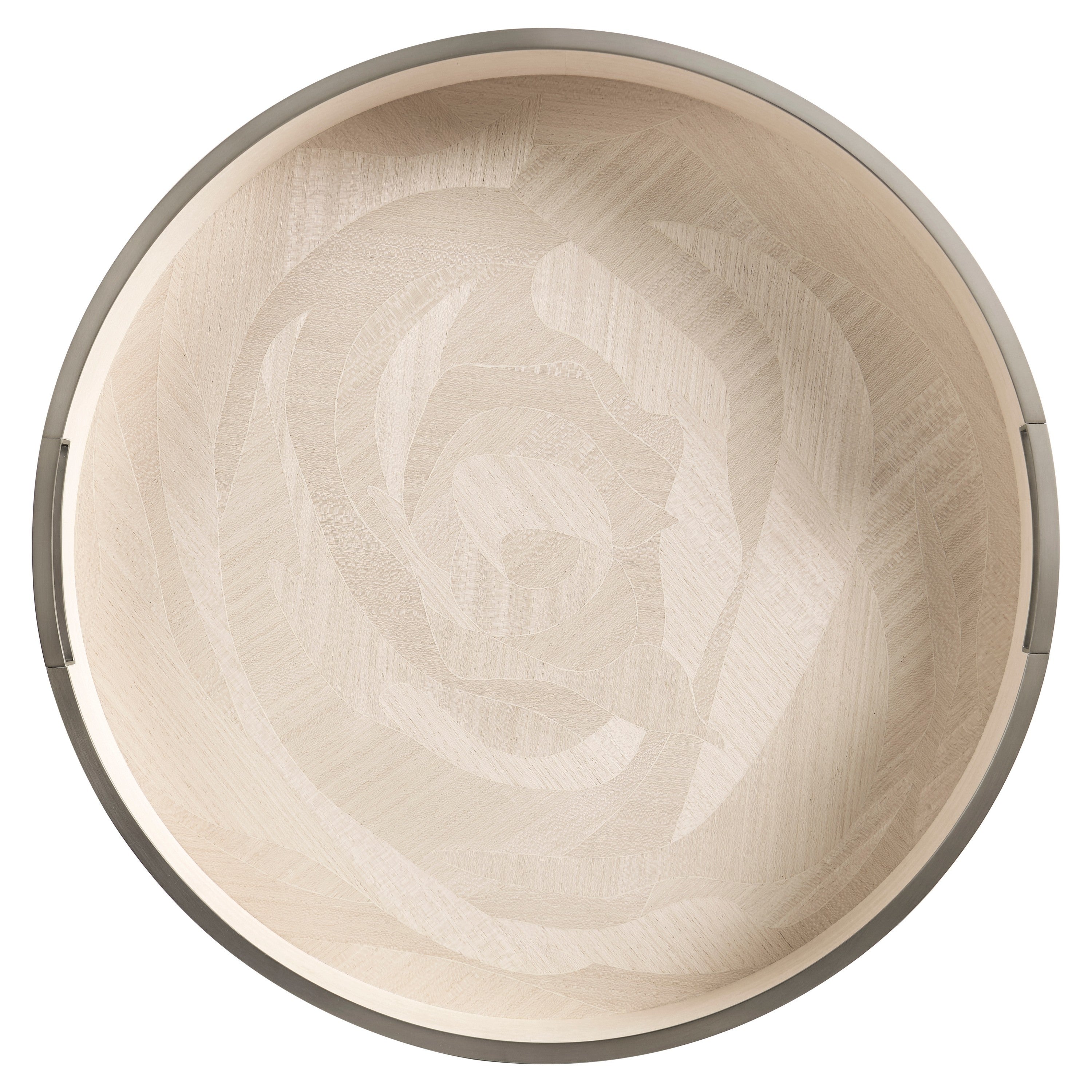 Jonathan Charles Tidepool Round Tray Set of 2
