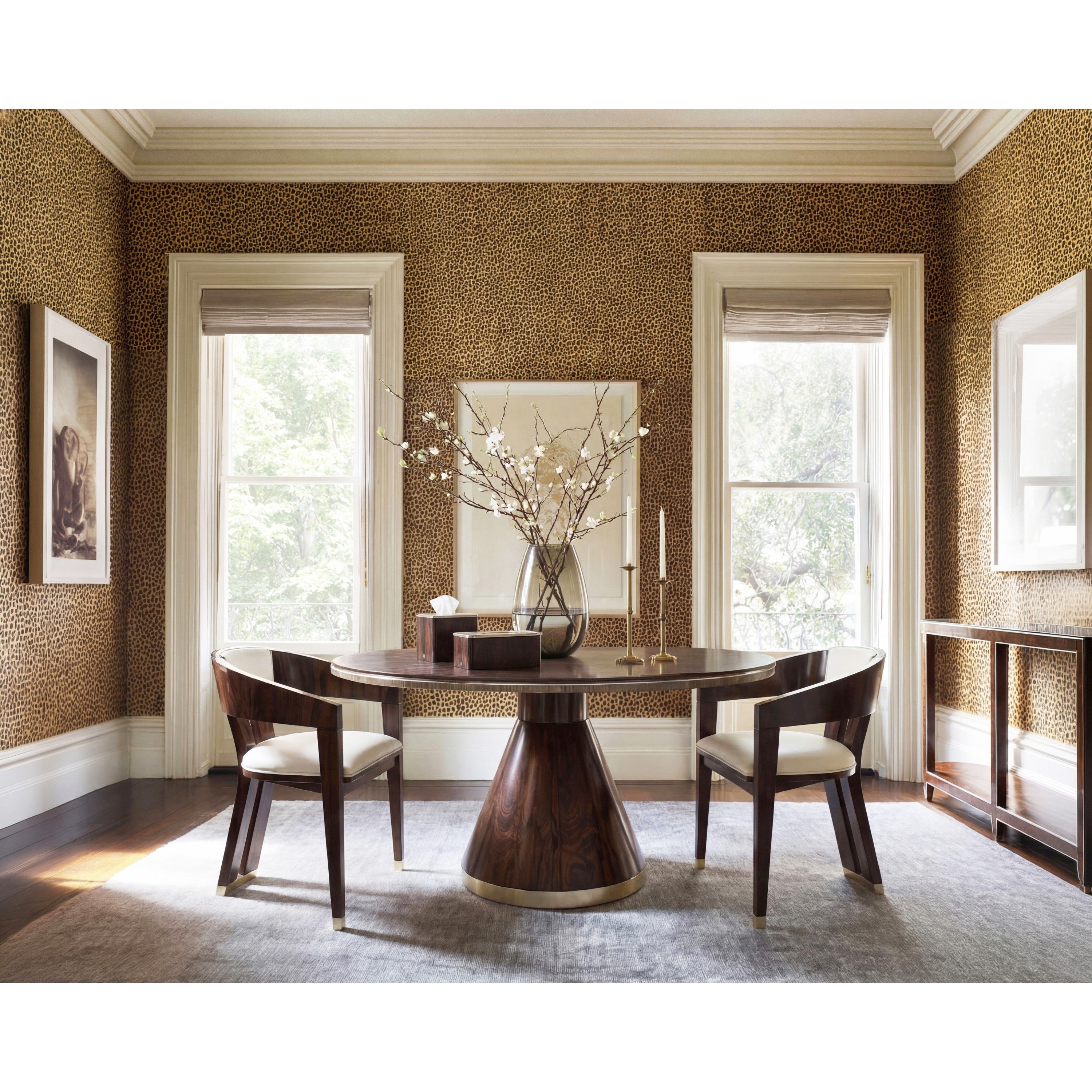 Jonathan Charles Terra Round Dining Table