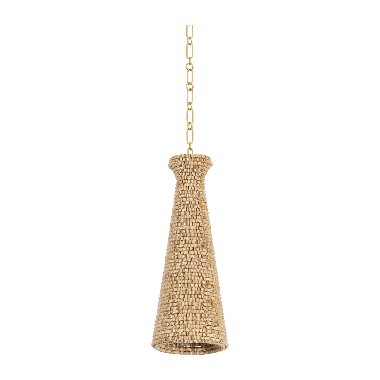 Hudson Valley Lighting Tallman 1 Light 8 inch Vintage Gold Leaf Pendant Ceiling Light