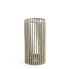 Global Views Twisted Rod Hurricane - Nickel