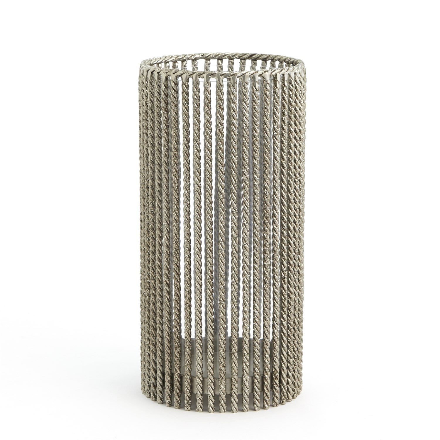 Global Views Twisted Rod Hurricane - Nickel