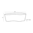 Arteriors Meadow Natural Abaca Coffee Table
