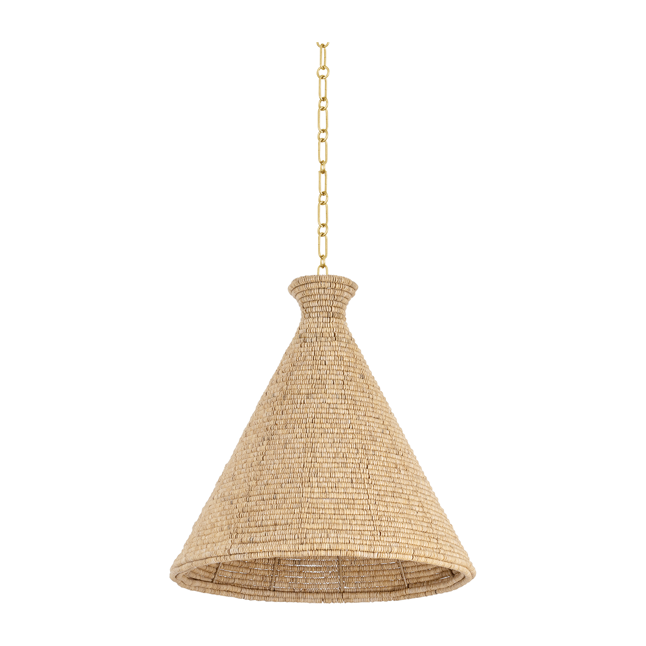 Hudson Valley Lighting Tallman 1 Light 20 inch Vintage Gold Leaf Pendant Ceiling Light