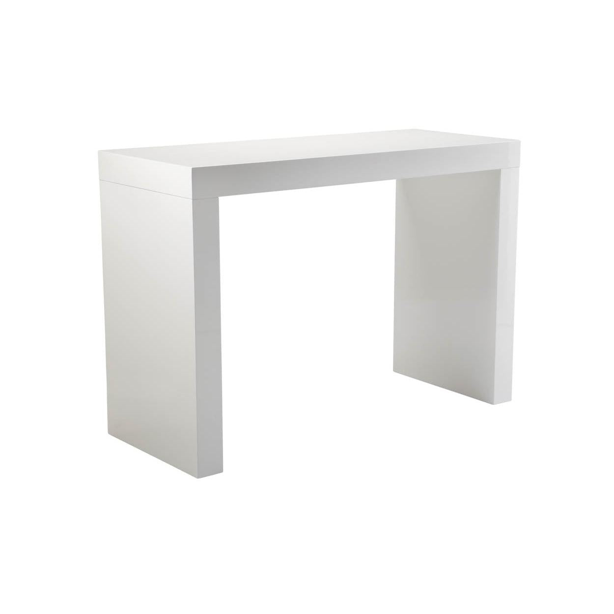 Sunpan Faro White Bar Table Clearance