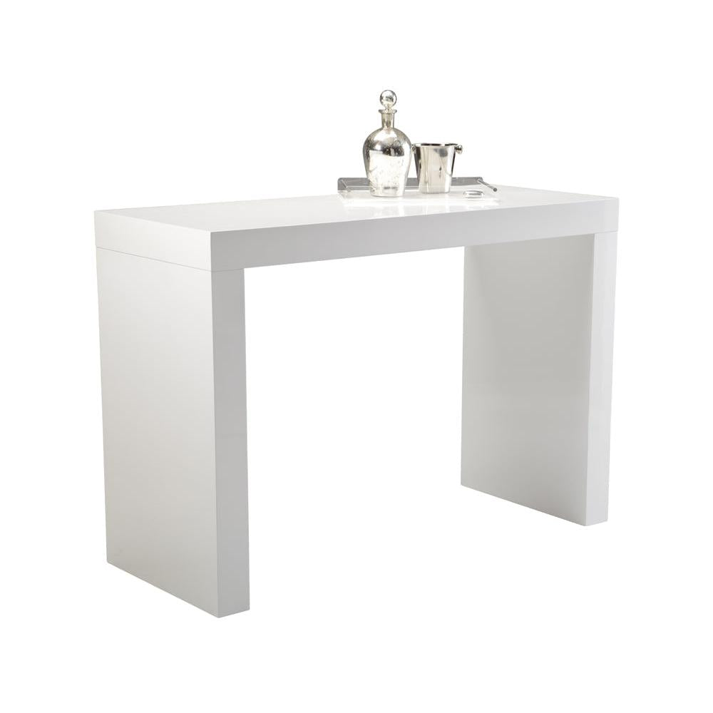 Sunpan Faro White Bar Table Clearance
