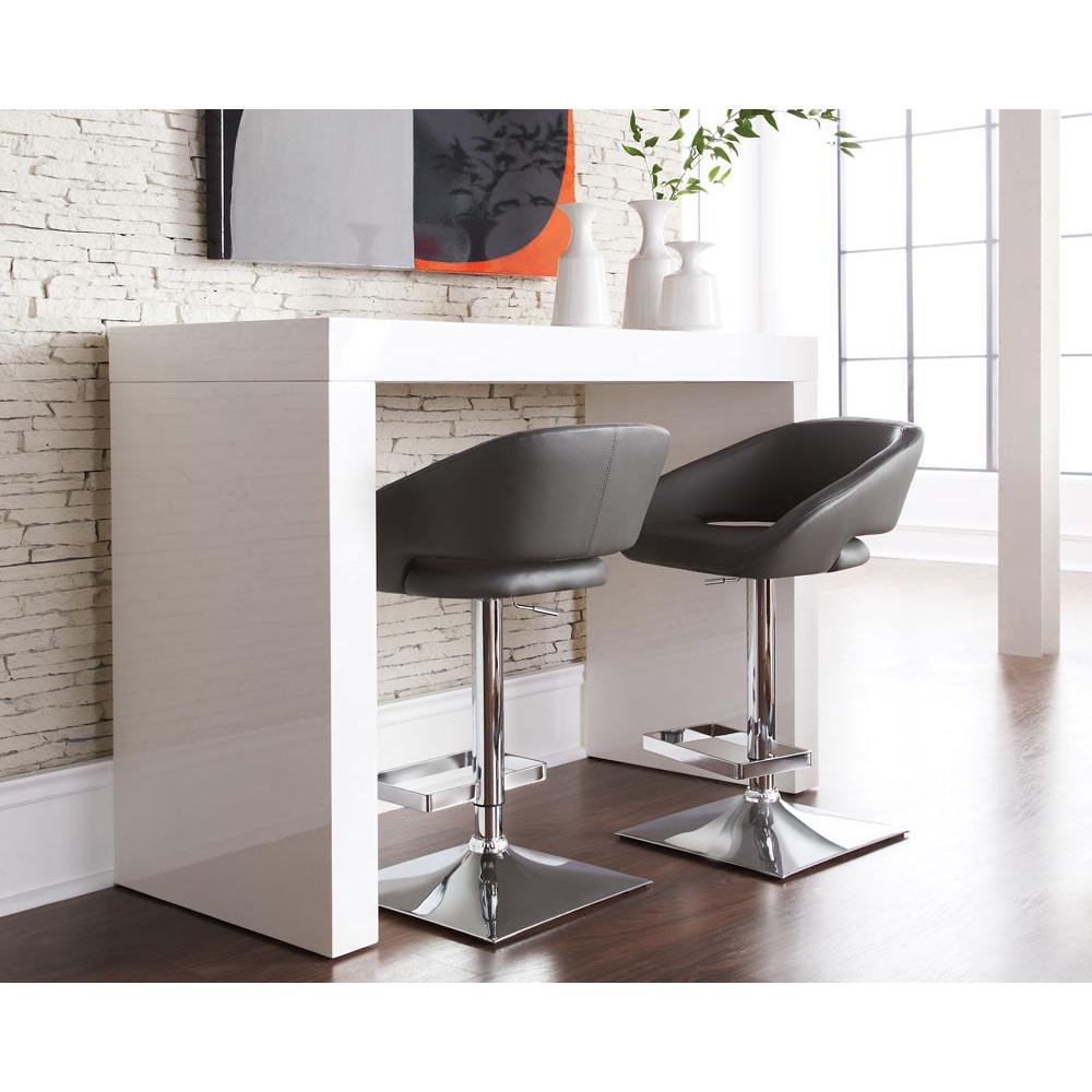 Sunpan Faro White Bar Table Clearance