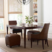 Woodbridge Furniture Woven Leather Chair