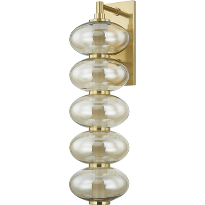 Corbett Toulouse 1 Light Vintage Brass Wall Sconce Wall Light