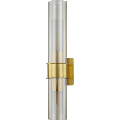 Corbett Granada 2 Light Vintage Polished Brass Wall Sconce Wall Light