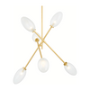 Hudson Valley Lighting Alberton 6 Light 52.5 inch Chandelier Ceiling Light