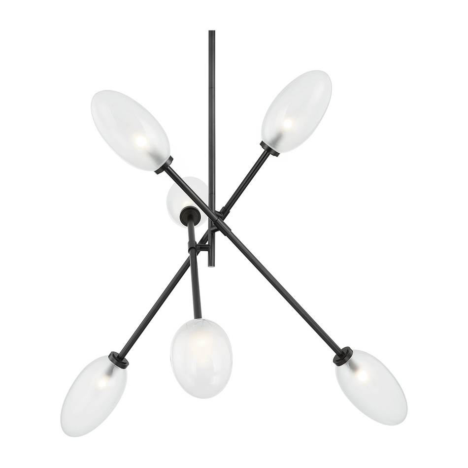 Hudson Valley Lighting Alberton 6 Light 52.5 inch Chandelier Ceiling Light