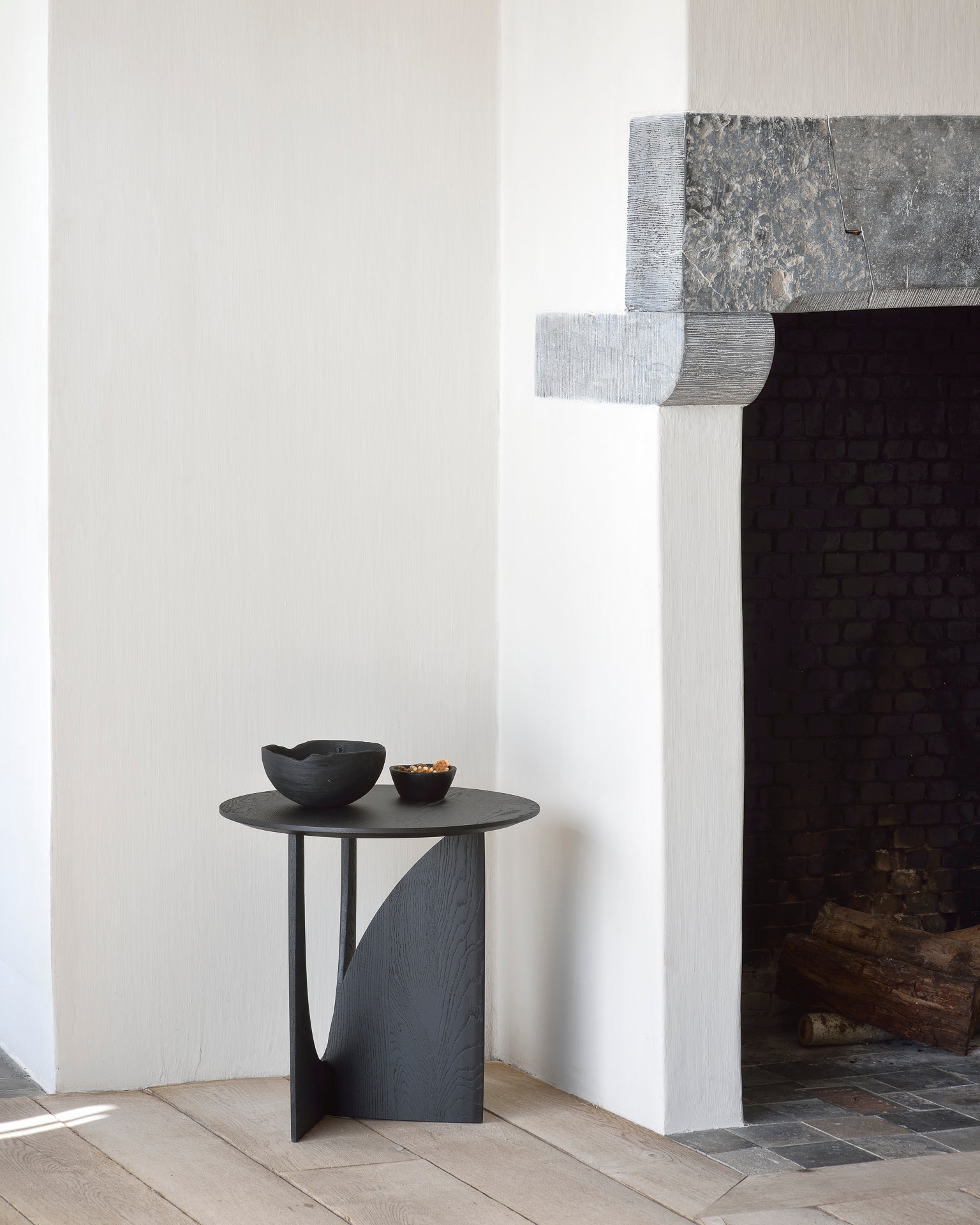 Ethnicraft Geometric Side Table
