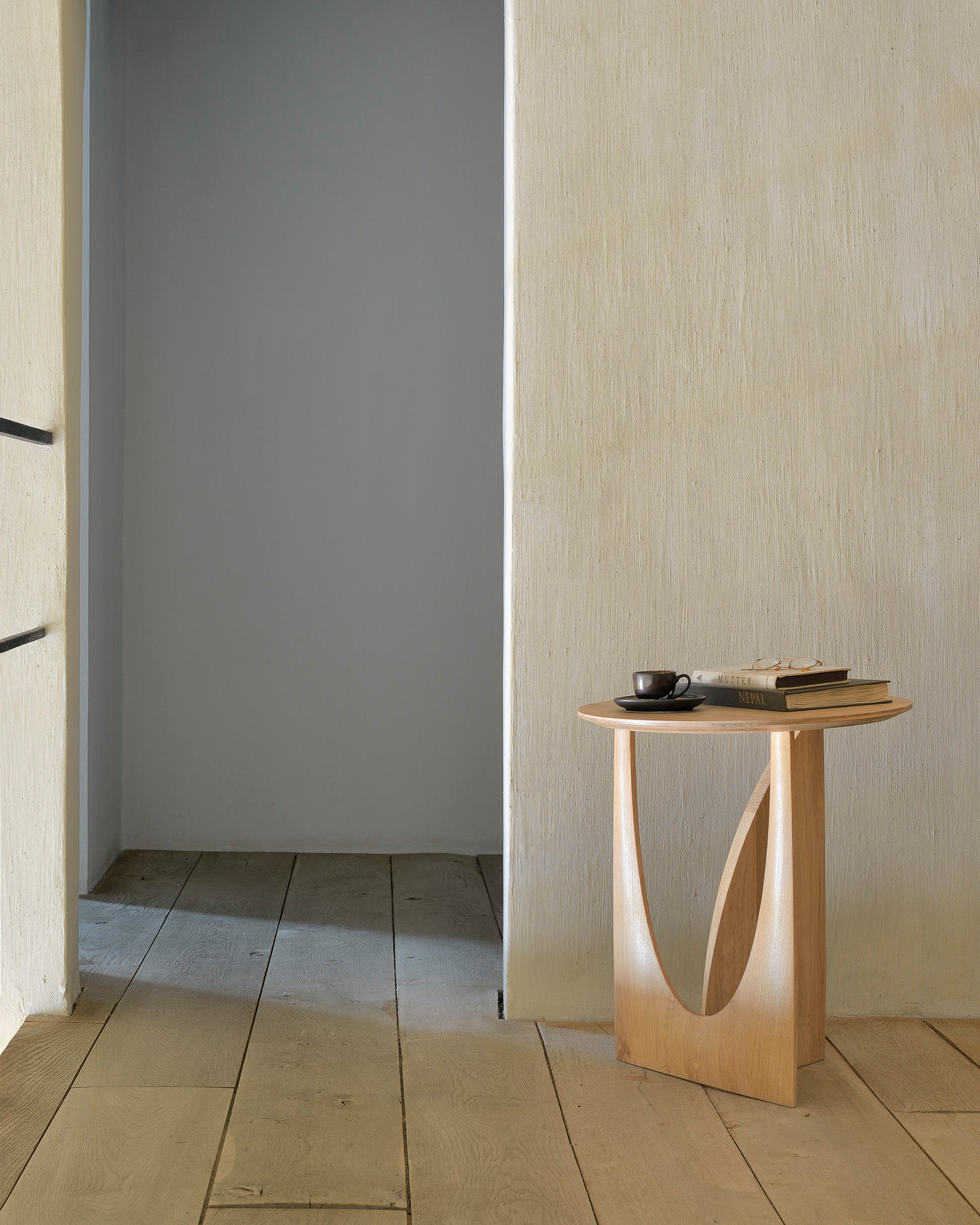 Ethnicraft Geometric Side Table