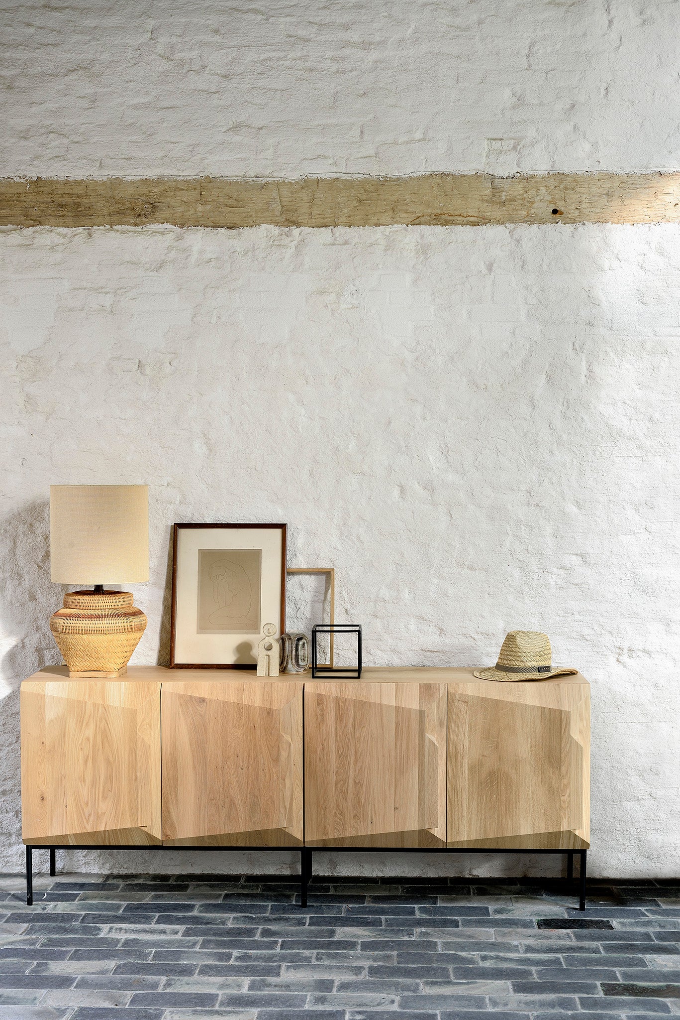 Ethnicraft Stairs 4- Door Sideboard