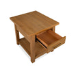 Magnussen Home Lindon Belgian Wheat Drawer End Table