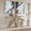 Classic Home Cypress Root Console Table 59-60