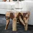 Classic Home Groot Teak Root End Table