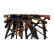 Classic Home Cypress Teak Root Console Table 59-60