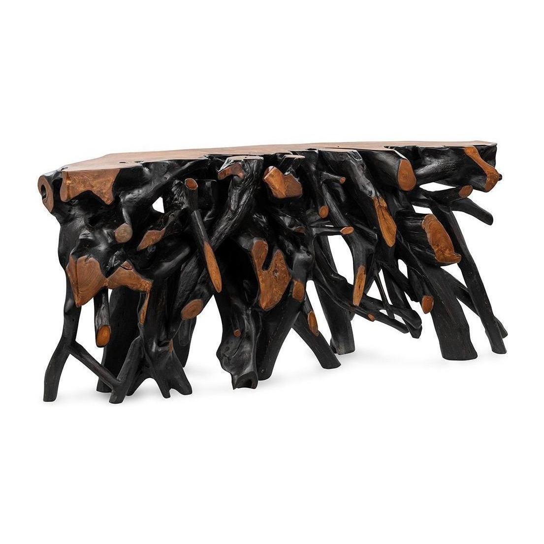 Classic Home Cypress Teak Root Console Table 70-71