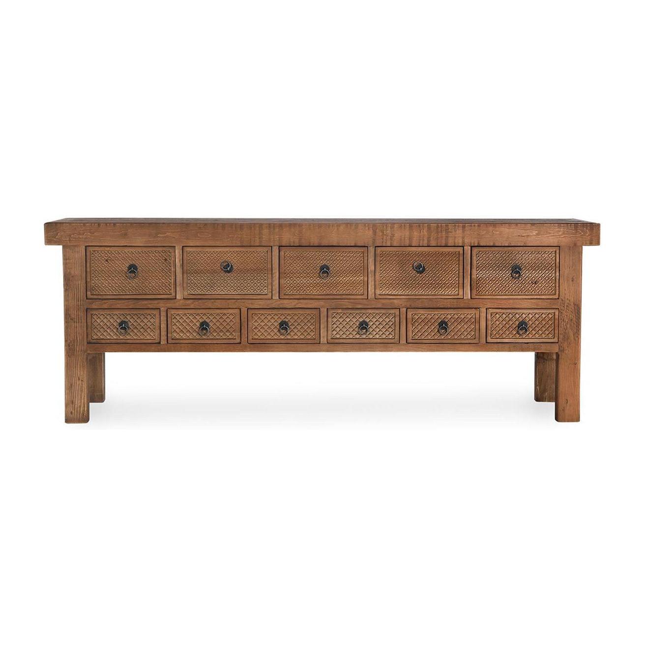 Classic Home Lahey 11Dwr Rectangle Console Table