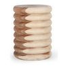 Classic Home Gala Solid Wood Round End Table