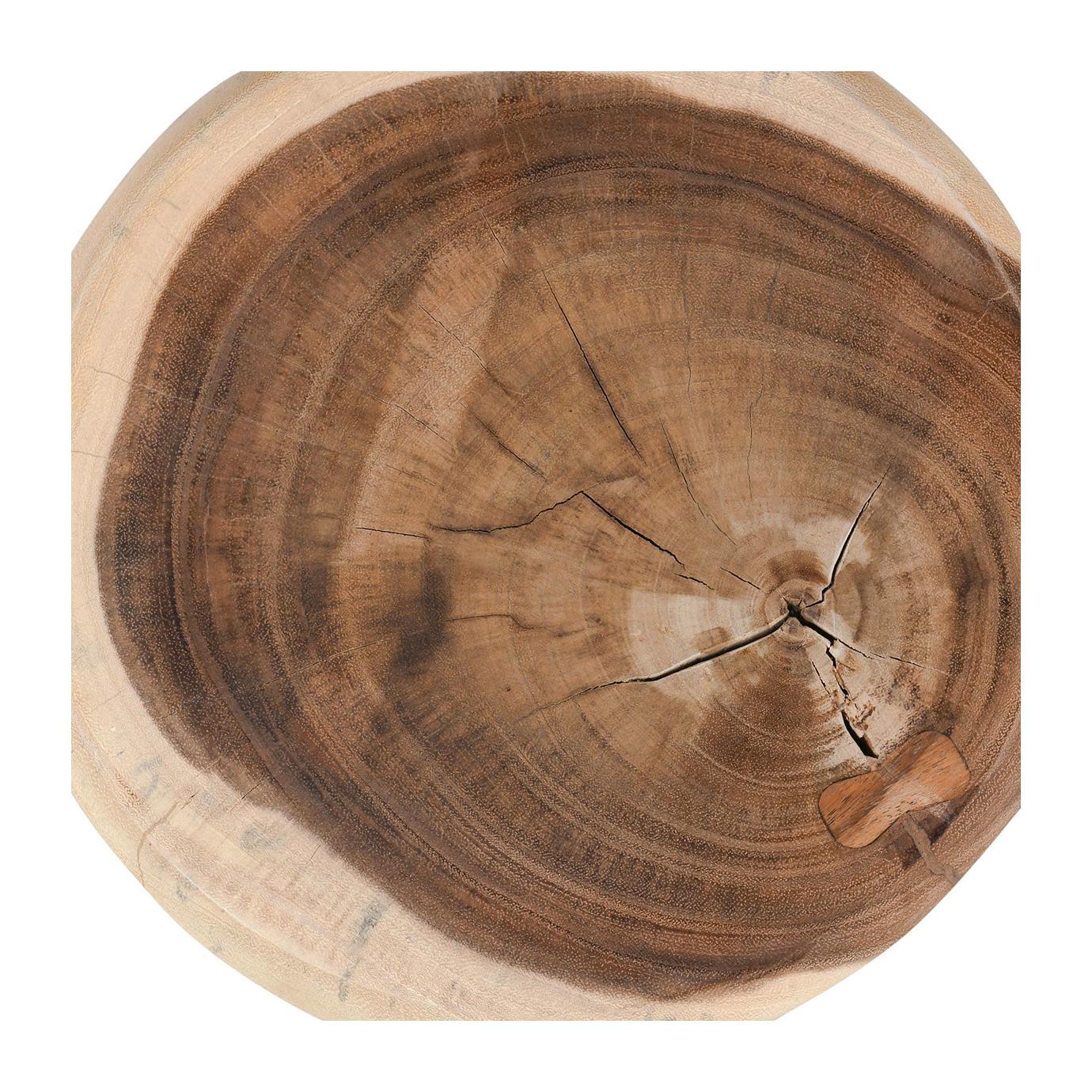 Classic Home Gala Solid Wood Round End Table