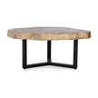 Classic Home Celine Solid Wood Live Edge Coffee Table