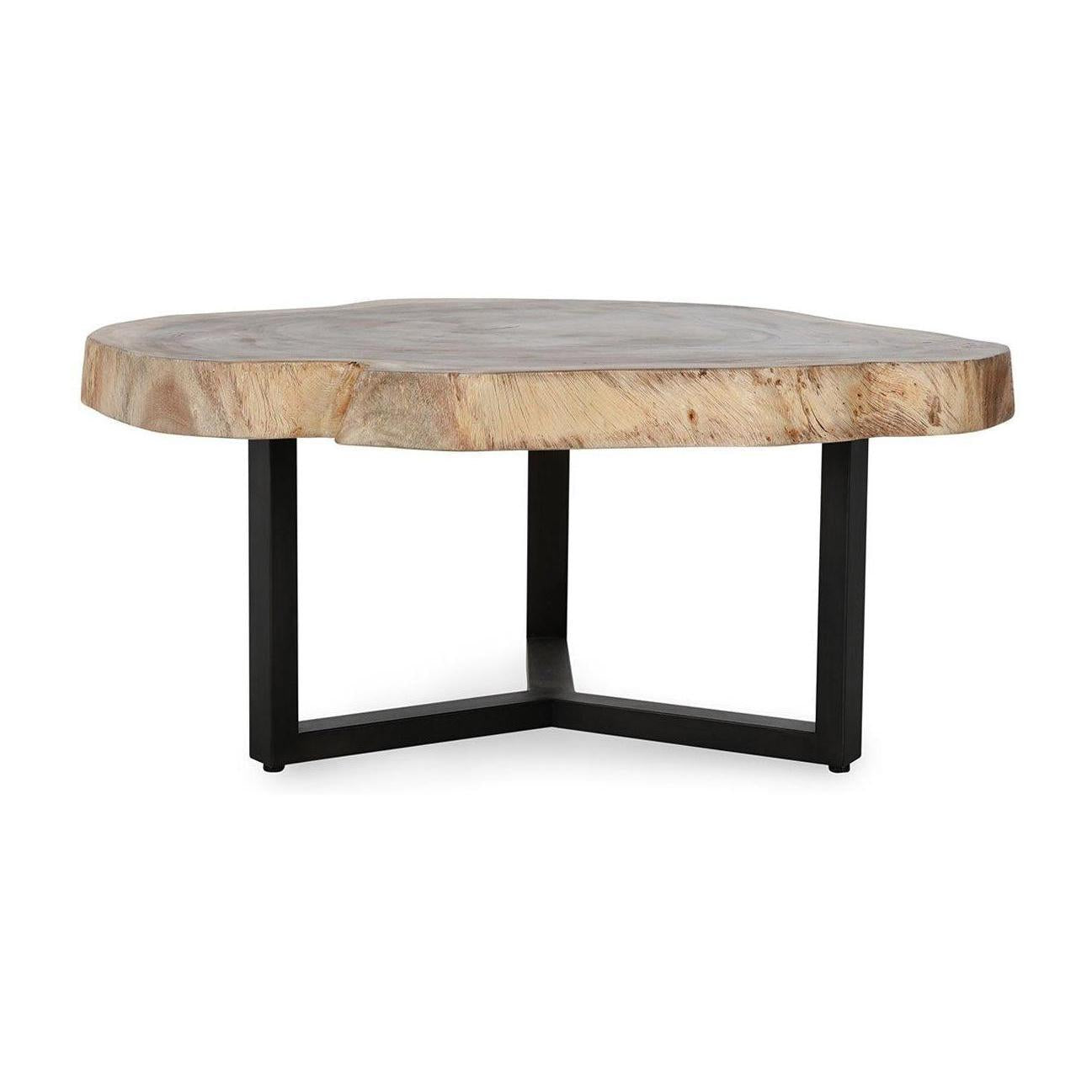 Classic Home Celine Solid Wood Live Edge Coffee Table