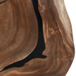 Classic Home Celine Solid Wood Live Edge Coffee Table