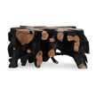 Classic Home Cypress Teak Root Square Coffee Table