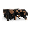 Classic Home Cypress Teak Root Square Coffee Table