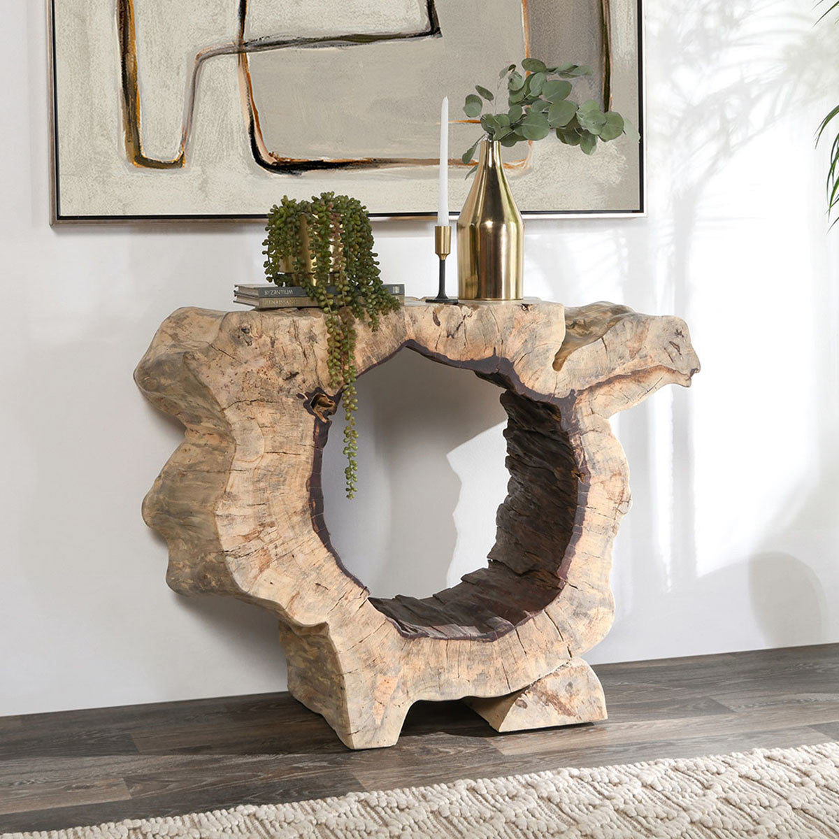 Classic Home Odette Rectangle Console Table