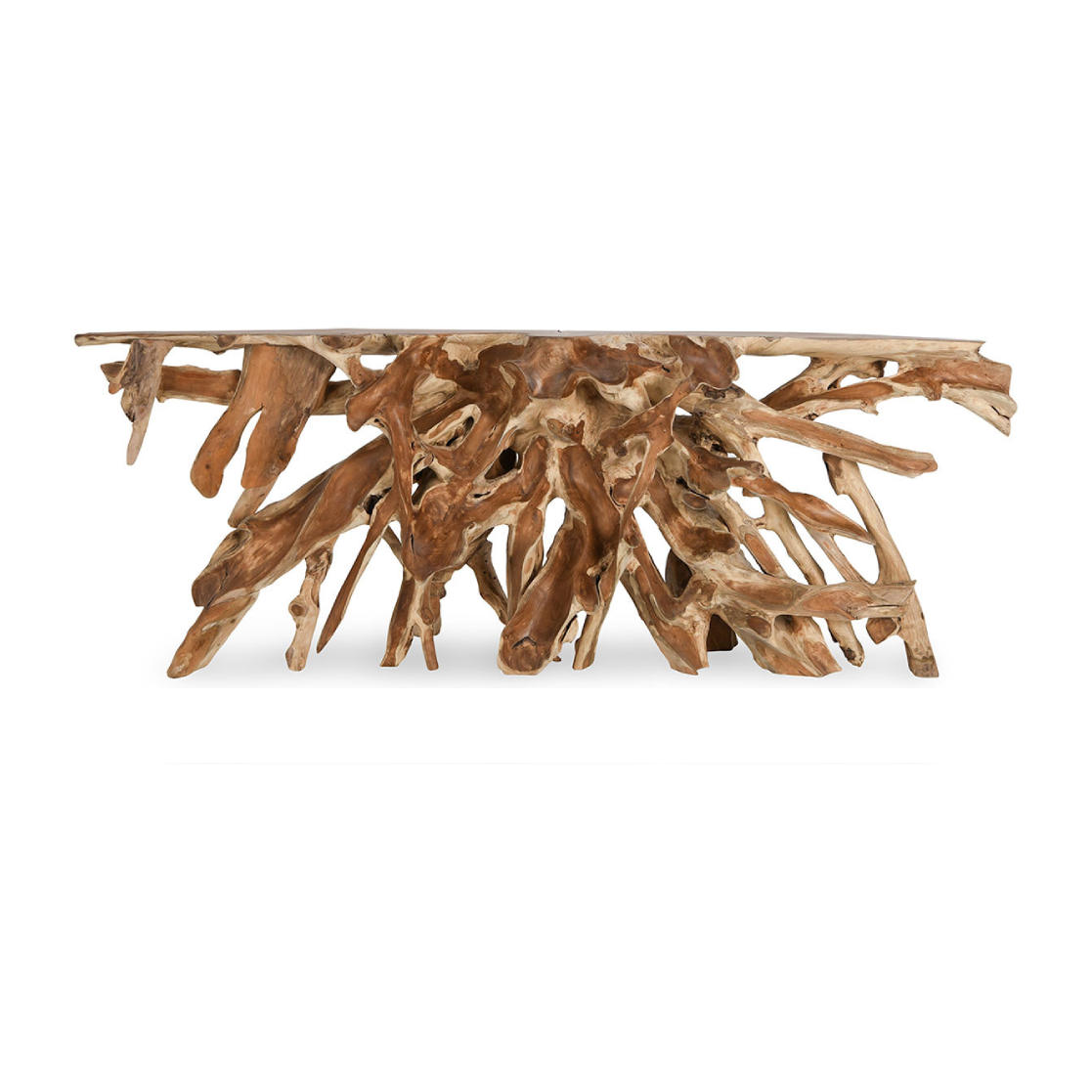 Classic Home Shia Teak Root Console Table