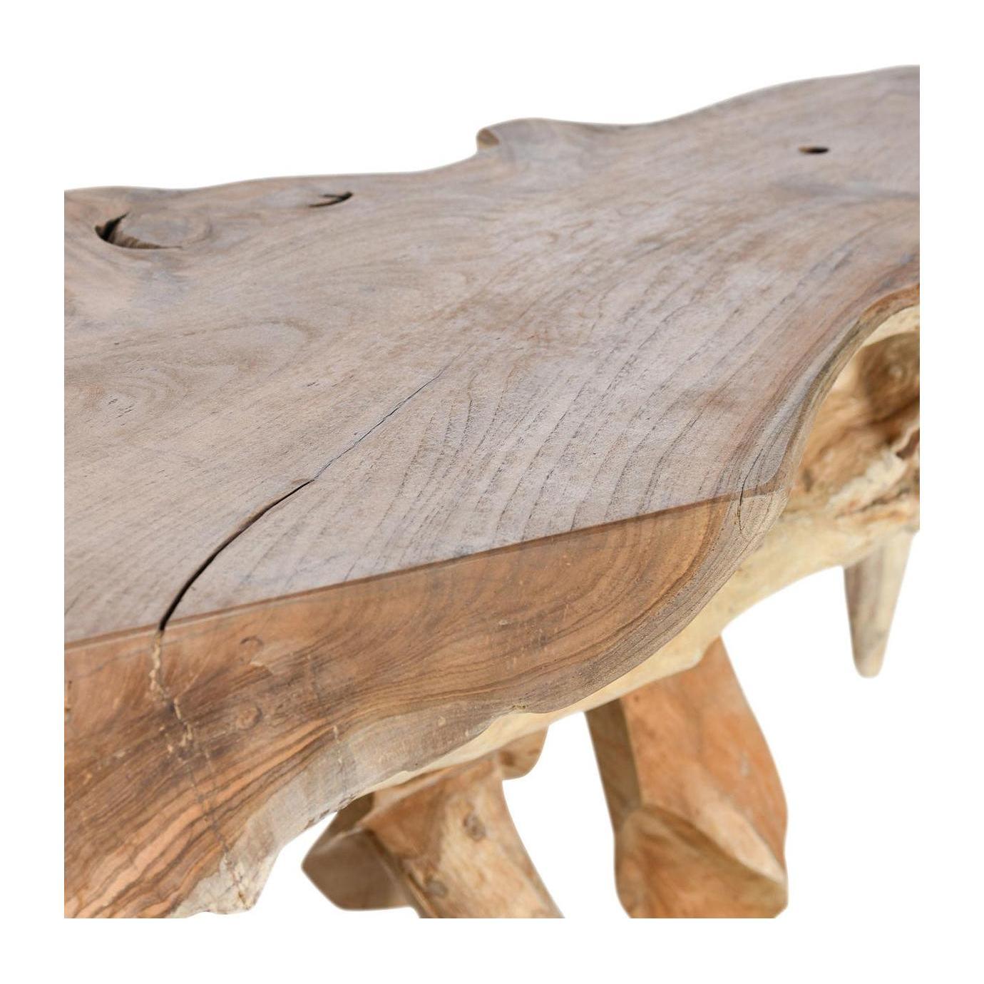 Classic Home Shia Teak Root Console Table