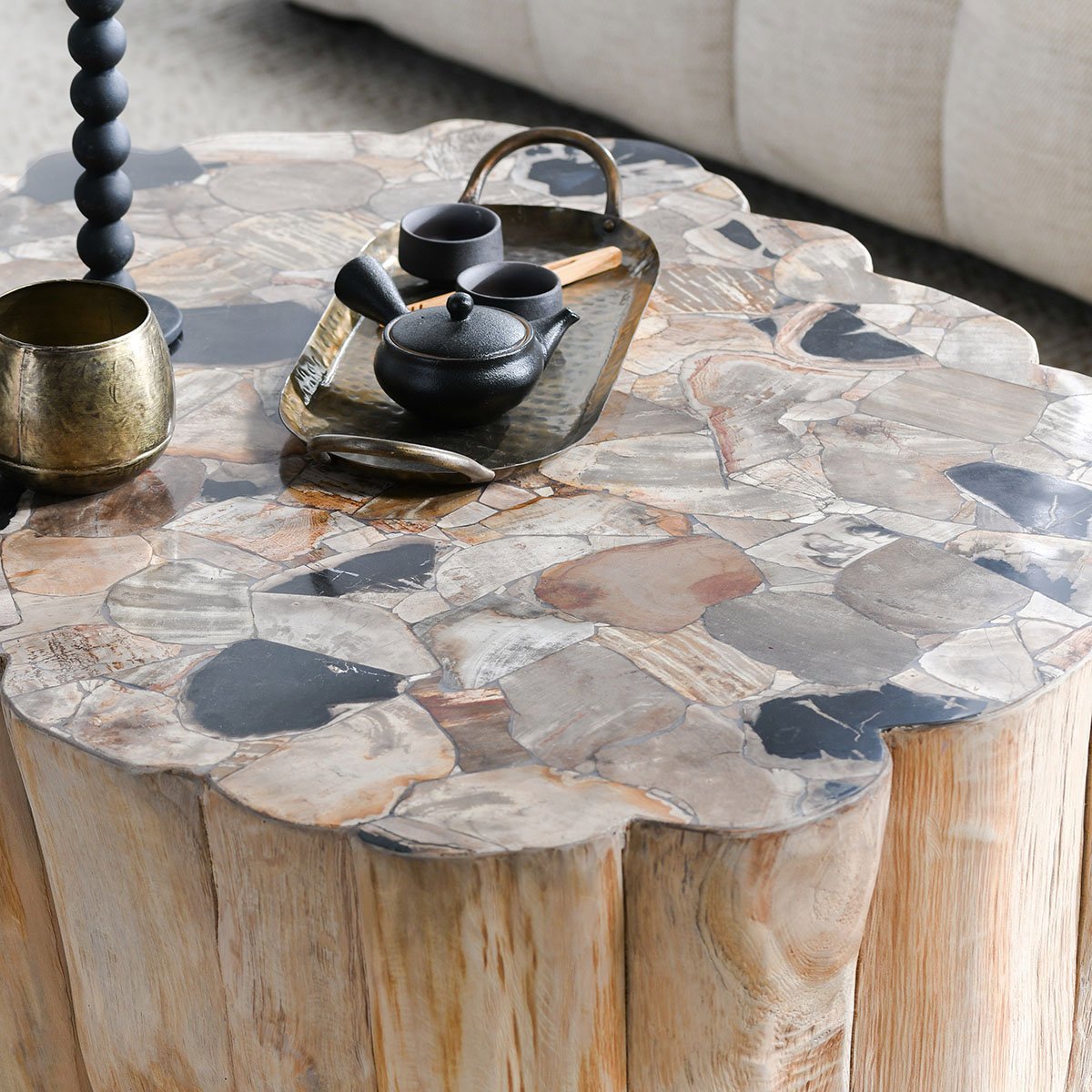 Classic Home Norwest Solid Wood Coffee Table