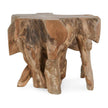 Classic Home Cypress Teak Root End Table