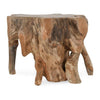 Classic Home Cypress Teak Root End Table