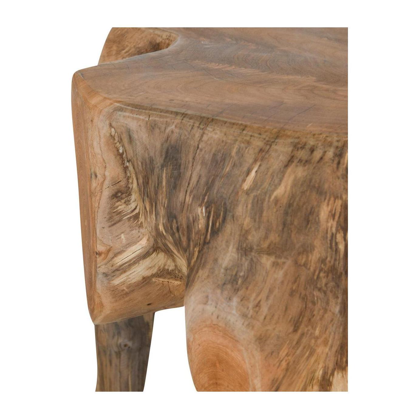 Classic Home Cypress Teak Root End Table