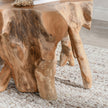 Classic Home Cypress Teak Root End Table