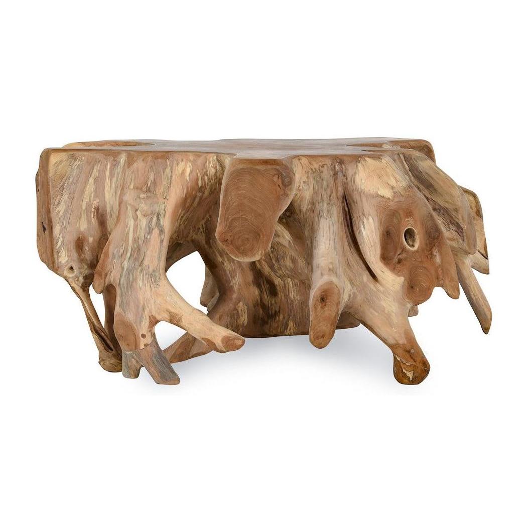 Classic Home Cypress Teak Root Coffee Table Natural