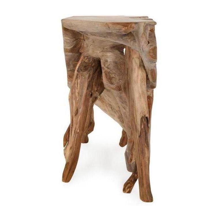 Classic Home Cypress Teak Root Console Table 59-60