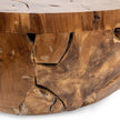 Classic Home Garford Solid Wood Round Coffee Table