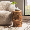 Classic Home Rhea Round Accent Table