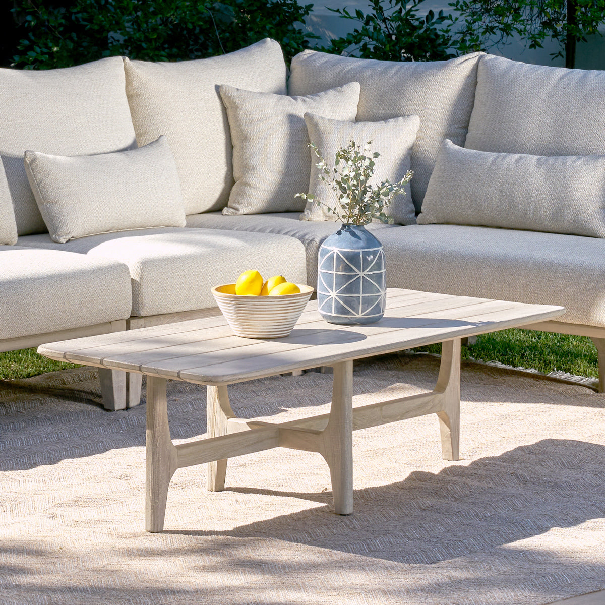 Classic Home Dawn Outdoor Coffee Table I Clearance
