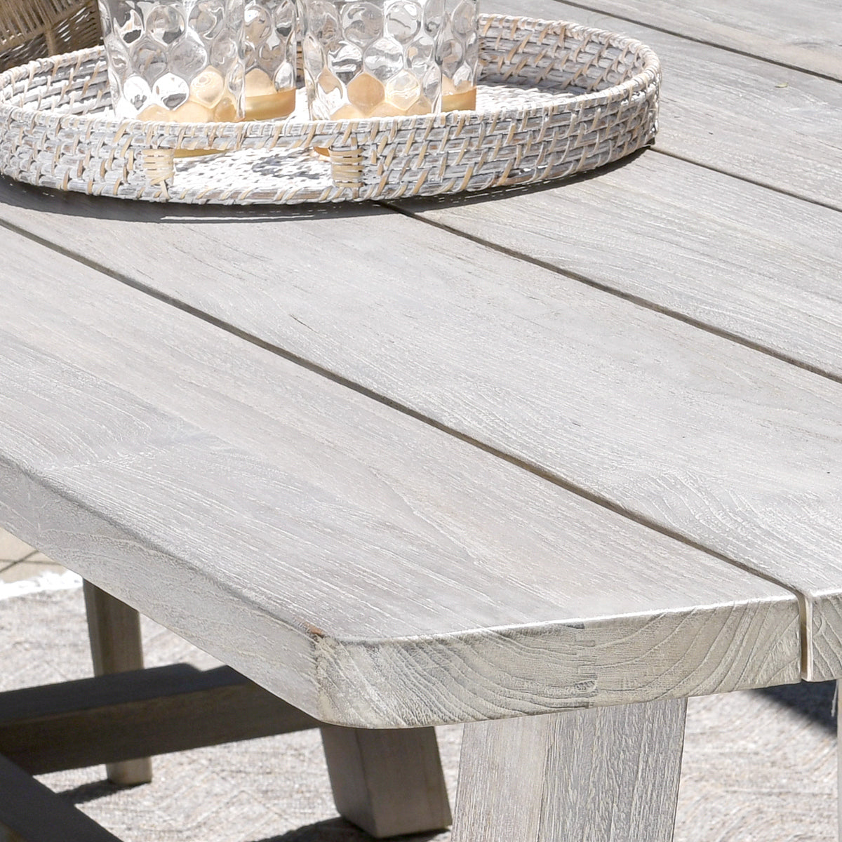 Classic Home Agnes Outdoor Dining Table Clearance