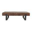 Classic Home Duarte Solid Wood Rectangle Coffee Table